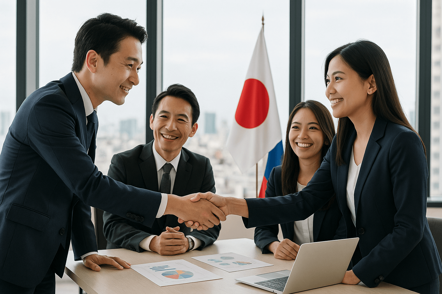 Japanese and Philippine business collaboration